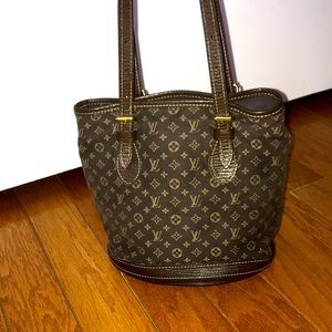 Rare Vintage Louis Vuitton Fabric Purse